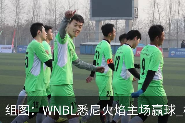 组图：WNBL悉尼火焰主场赢球 杨舒予与队友庆祝胜利
