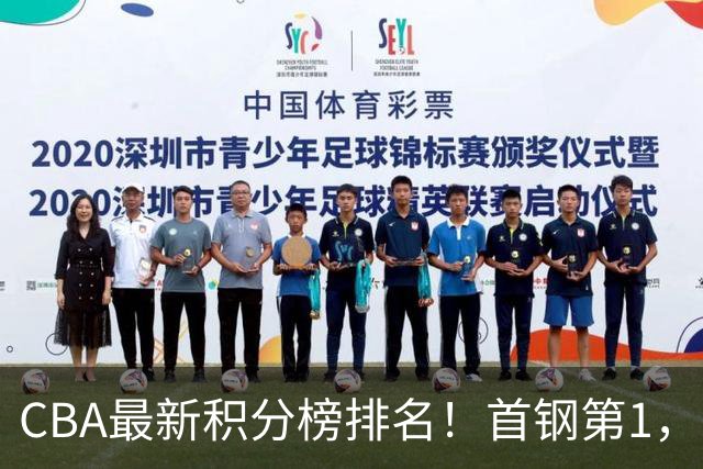 CBA最新积分榜排名！首钢第1，上海跌至第4，辽宁第9，广东第11，山东第20